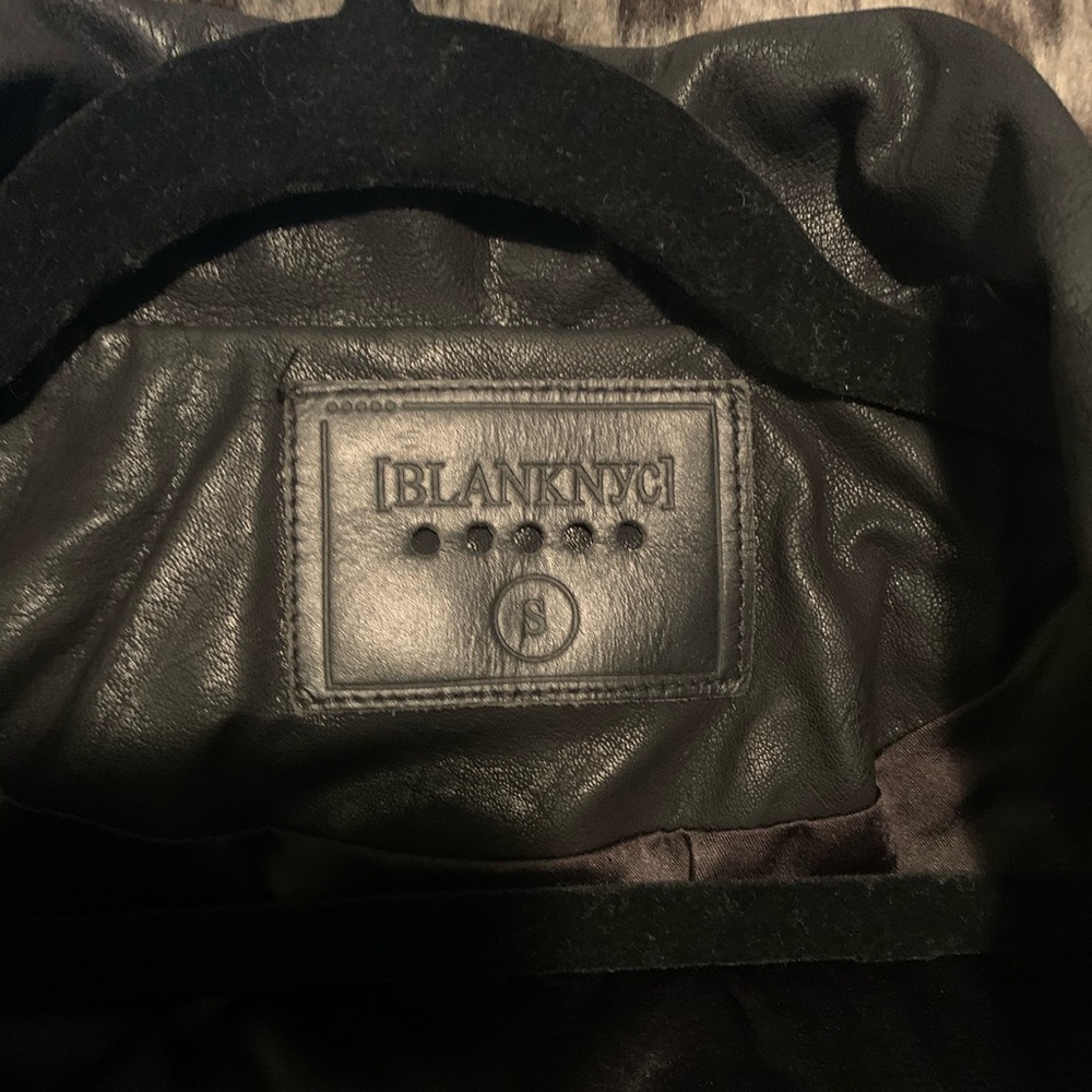 Faux-Leather Jacket - image 4